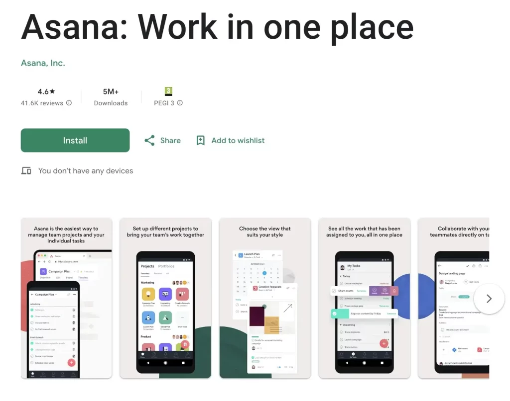 Asana AI - Best AI App for Android