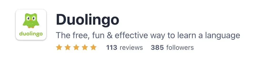 Duolingo - Customer Reviews