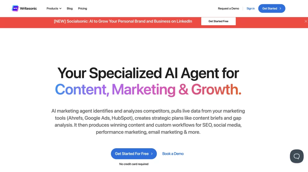 writesonic best ai seo software